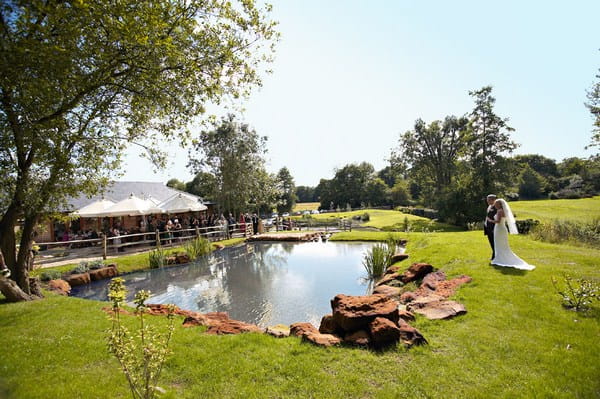 Picture of the lake at Coltsford Mill Wedding Venue