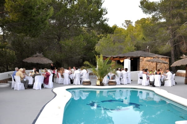 Wedding Breakfast by the Pool Ibiza