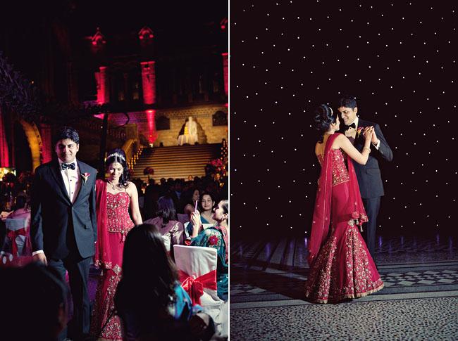 Wedding dance at a Natural History Museum Wedding Reception