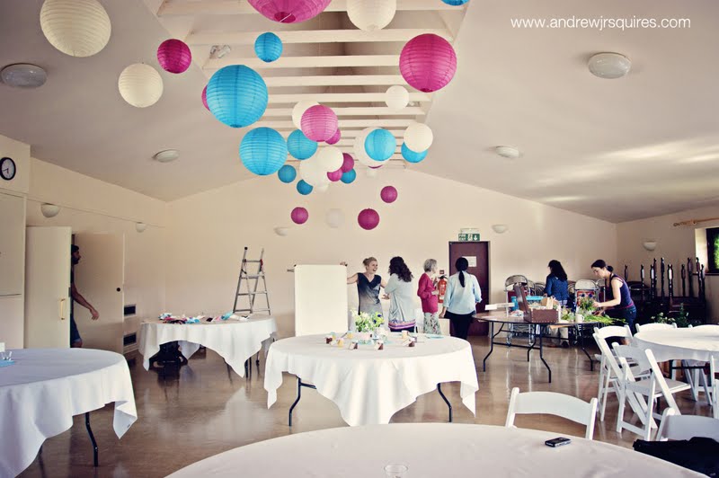 Wedding reception room by Andrew J R Squires Photography
