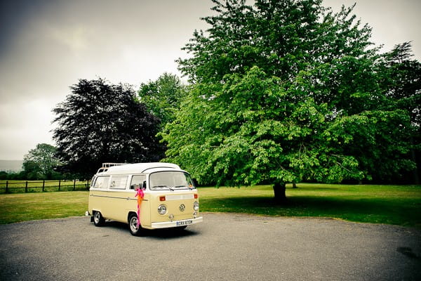 VW Camper Van wedding transport - Martins Kikulis Photography