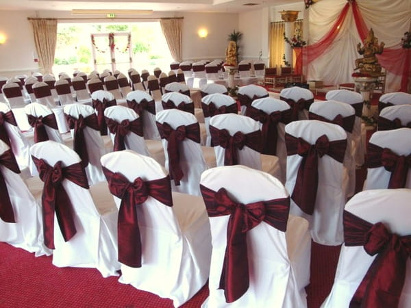 Chairs with wedding chair covers