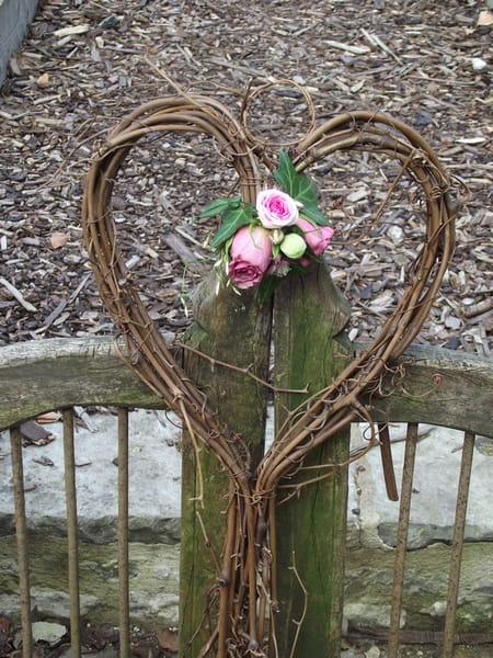 Heart Wreath by The Little Wedding Helper