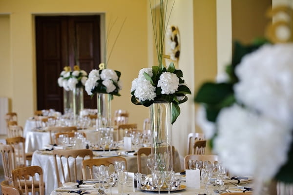 Wdding Table Centres by The Little Wedding Helper - Picture by Jo Handsford Photography