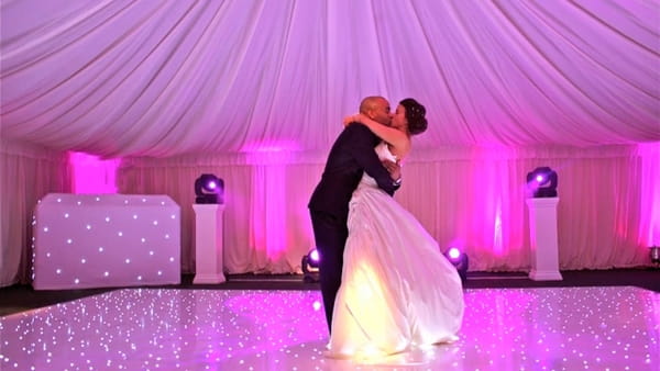 Bride and groom dancing for their wedding 1st dance - 1Entertainments