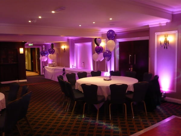 Wedding mood lighting from 1Entertainments