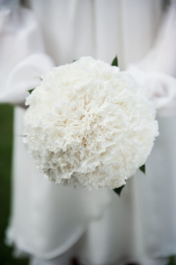 White bridal bouquet - Good Day Sunshine Bridal Shoot