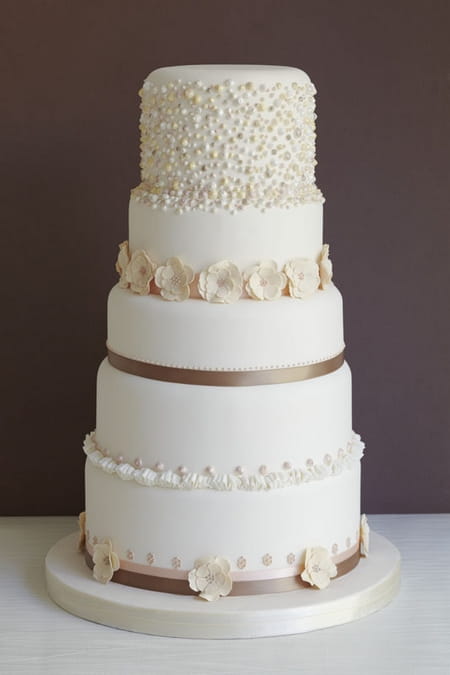 White Wedding Cake - The Abigail Bloom Cake Company