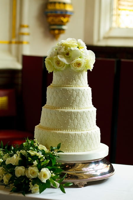 White Chocolate Wedding Cake - The Abigail Bloom Cake Company