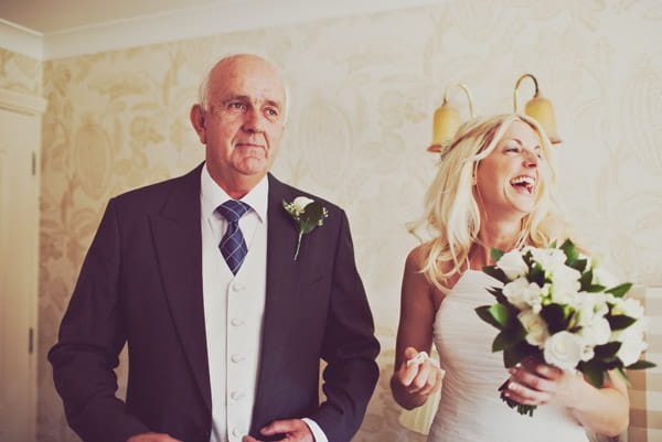 Bride and her father