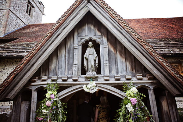 Small statue on church entrance - Picture by Andrew J R Squires Photography