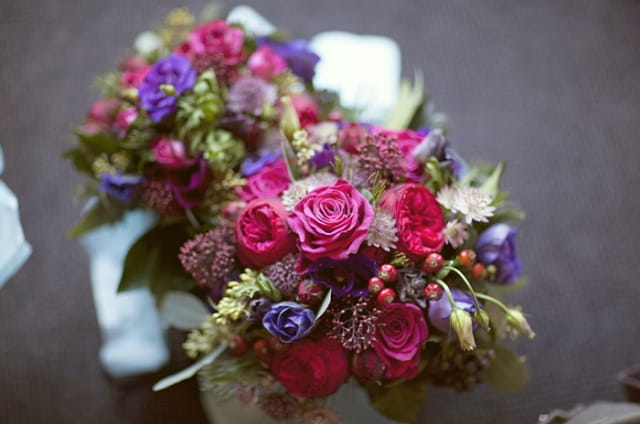 Wedding flowers - Picture by Laura McCluskey Photography