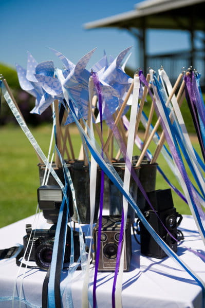 Vintage cameras and pinwheels - Picture by Andrea Sproxton Photography