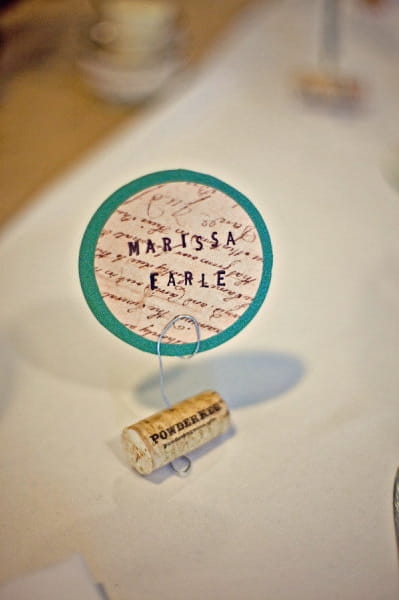 Wedding name place setting - Picture by Captured by Aimee