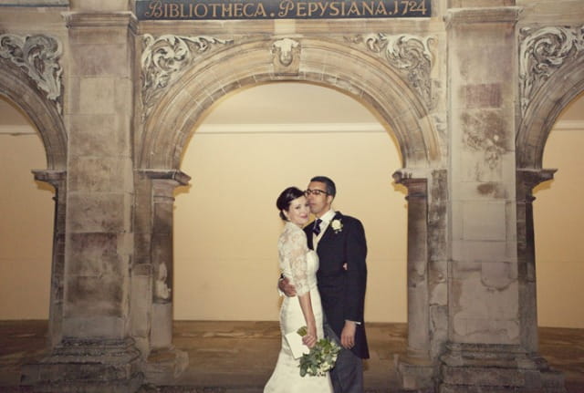 Bride and groom posing - Picture by Laura McCluskey Photography