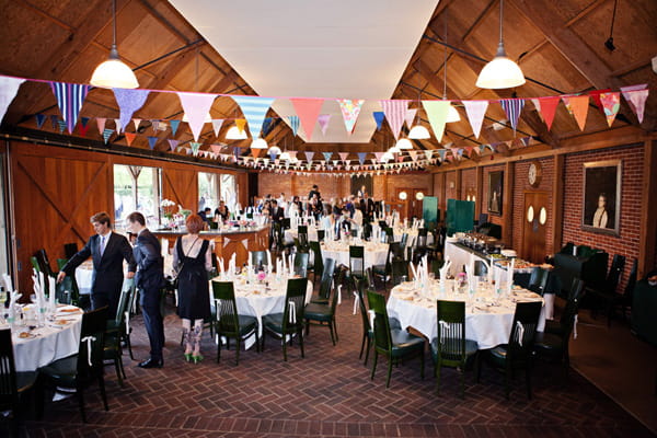 Wedding reception tables - Picture by Andrew J R Squires Photography