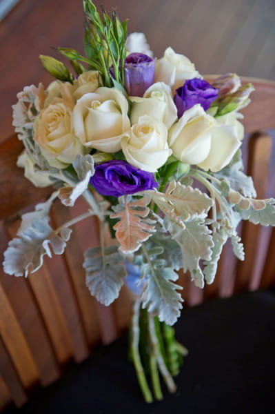 Rose wedding bouquet - Picture by Andrea Sproxton Photography