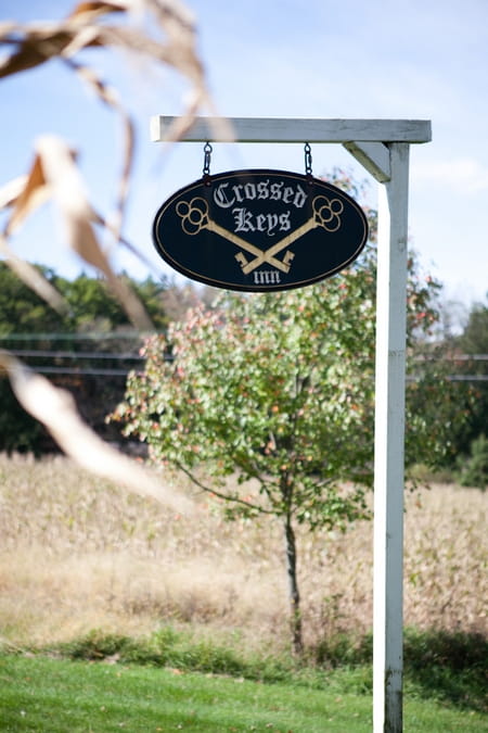 Crossed Keys Inn sign - Picture by Levi Stolove Photography