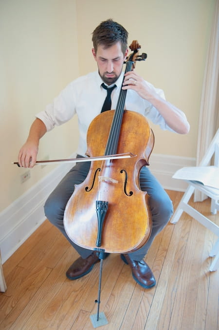 Wedding cellist - Picture by Rojo Foto Design