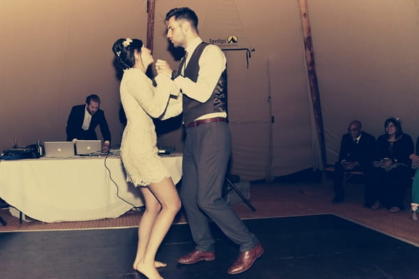 Bride and groom first dance - Picture by Ian Shoots Weddings