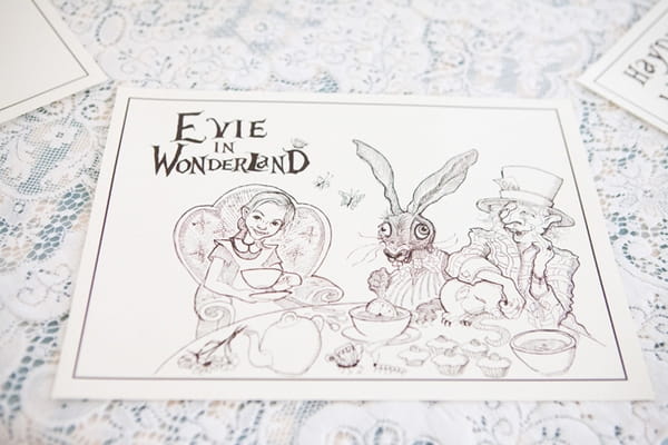 Alice in Wonderland drawing - Picture by Hayley Ruth Photography