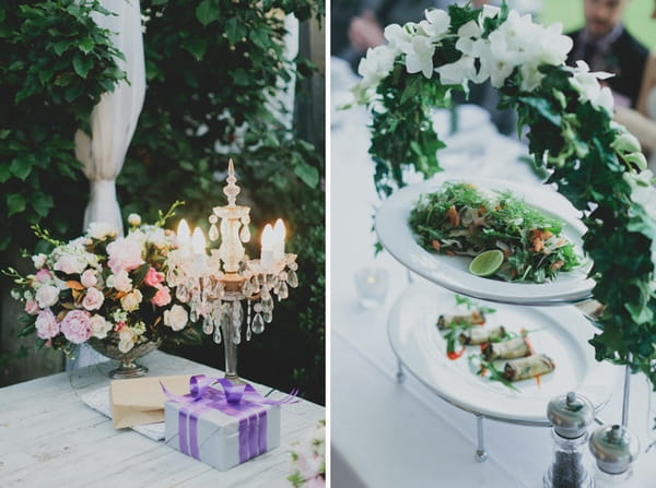 Wedding breakfast food - Picture by Jonas Peterson Photography