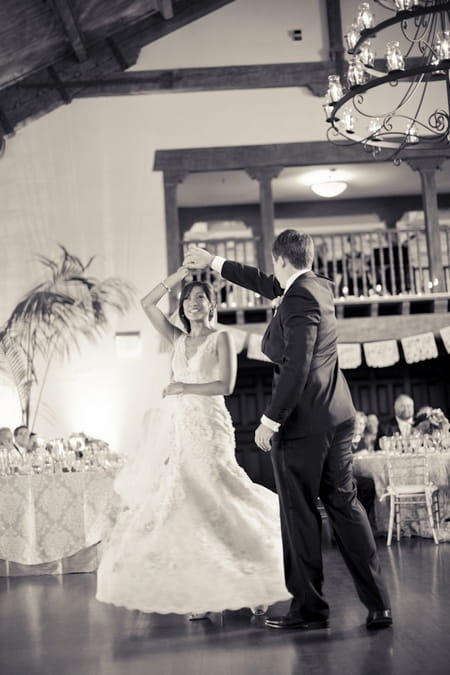 Bride and groom first wedding dance - Picture by Allyson Magda Photography