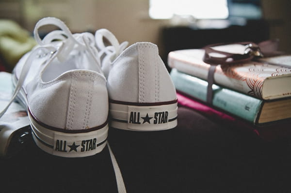 Groom's All Star shoes - Picture by McKinley-Rodgers Photography