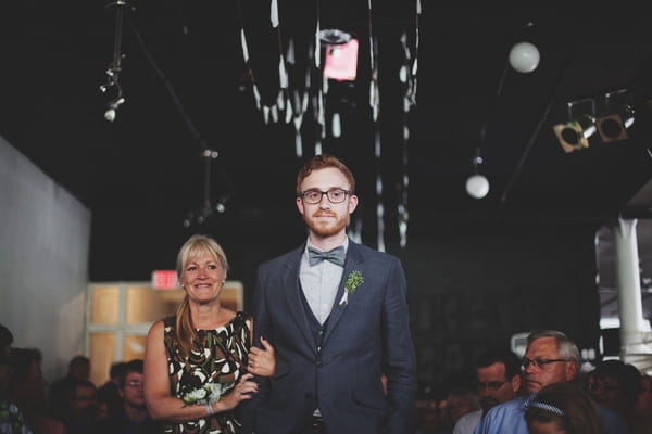 Bride and groom entering wedding ceremony - Picture by Josh Dookhie Photography