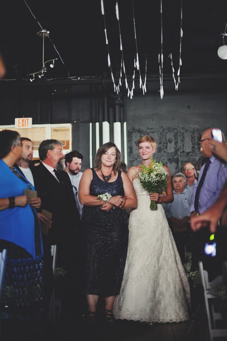 Bride entering wedding ceremony - Picture by Josh Dookhie Photography