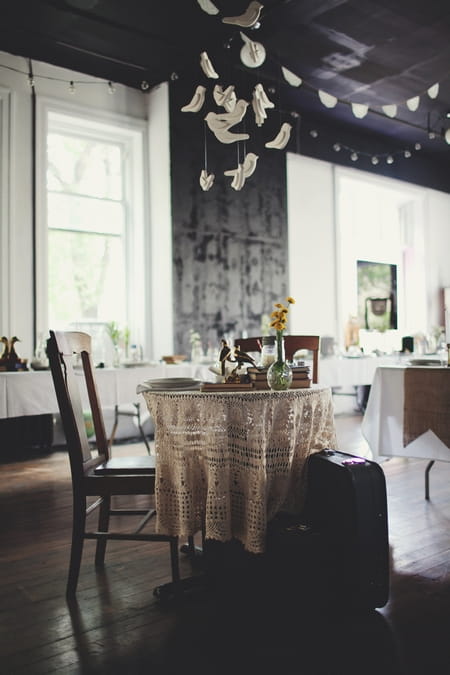 Table for 2 at wedding reception - Picture by Josh Dookhie Photography