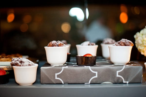 Close-up of mini desserts - Picture by Yvette Roman Photography