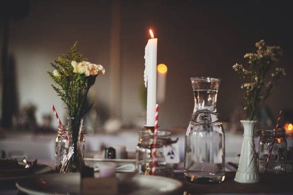 Candle wedding table display - Picture by Josh Dookhie Photography