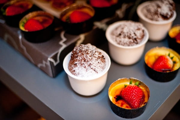 Mini creme brulee - Picture by Yvette Roman Photography