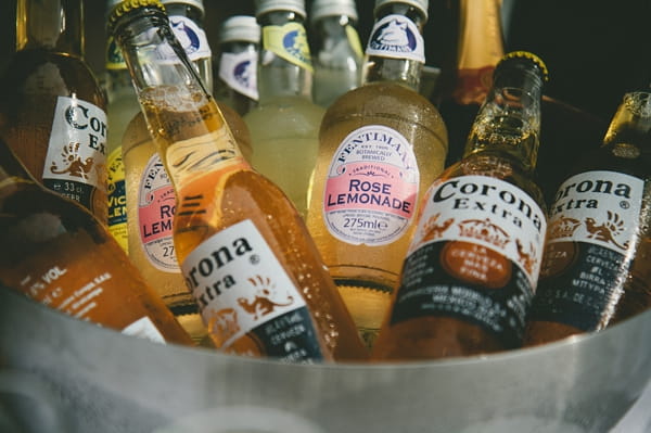 Bottles of Corona and Rose Lemonade - Picture by McKinley-Rodgers Photography