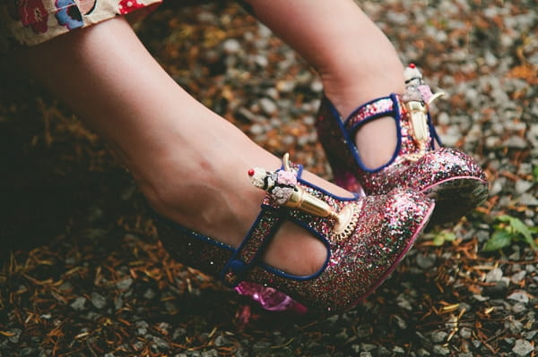 Sparkly shoes - Picture by McKinley-Rodgers Photography