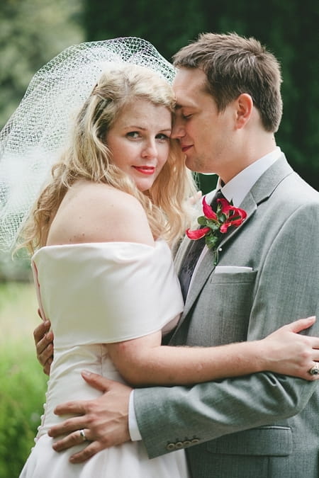 Bride looking at the camera - Picture by McKinley-Rodgers Photography