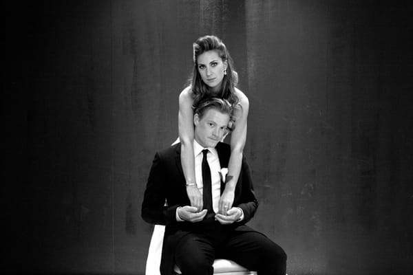 Bride and groom posing - Picture by Yvette Roman Photography