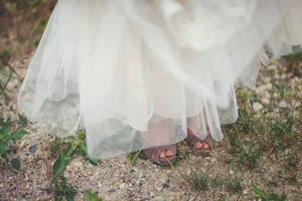 Bride's shoes - Picture by Josh Dookhie Photography