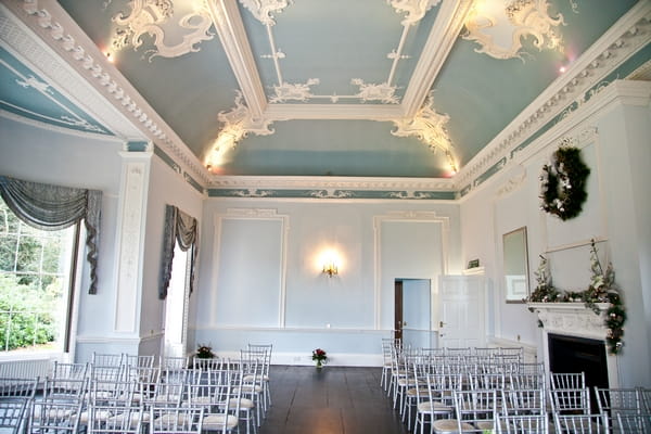 Wedding ceremony room at Somerford Hall - Picture by Anneli Marinovich Photography