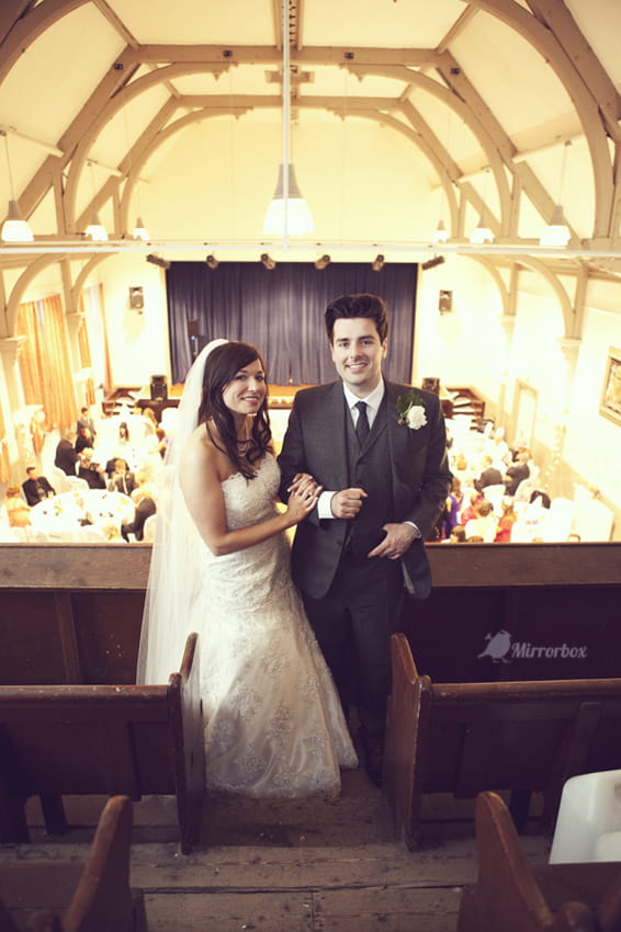 Bride and groom - Picture by Mirrorbox Photography