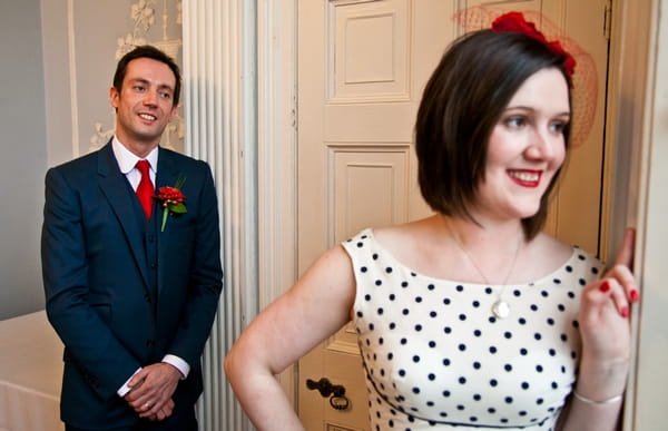 Groom looking at bride - Picture by Anneli Marinovich Photography