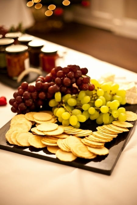 Grapes and cheese crackers - Picture by Anneli Marinovich Photography