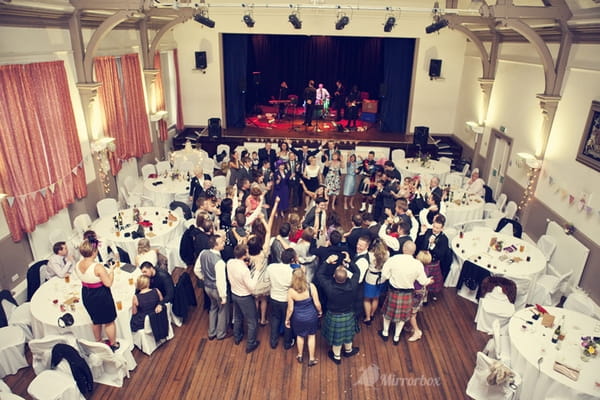 Dancing at wedding in town hall - Picture by Mirrorbox Photography