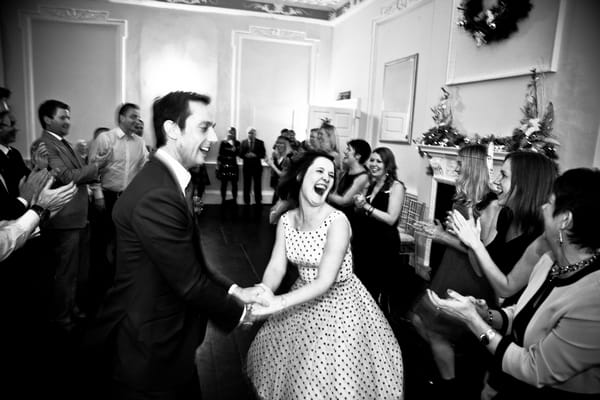 Bride laughing during dance - Picture by Anneli Marinovich Photography