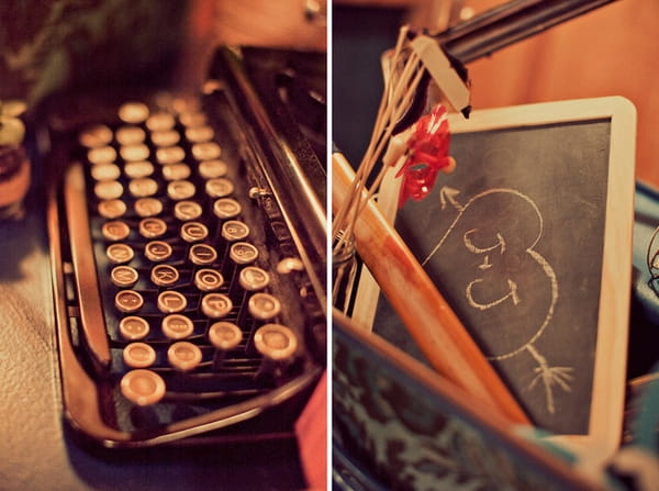 Vintage typewriter keys - Picture by Paco and Betty