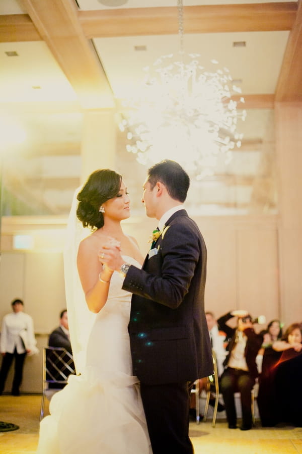 Bride and groom dancing at wedding - Picture by onelove photography