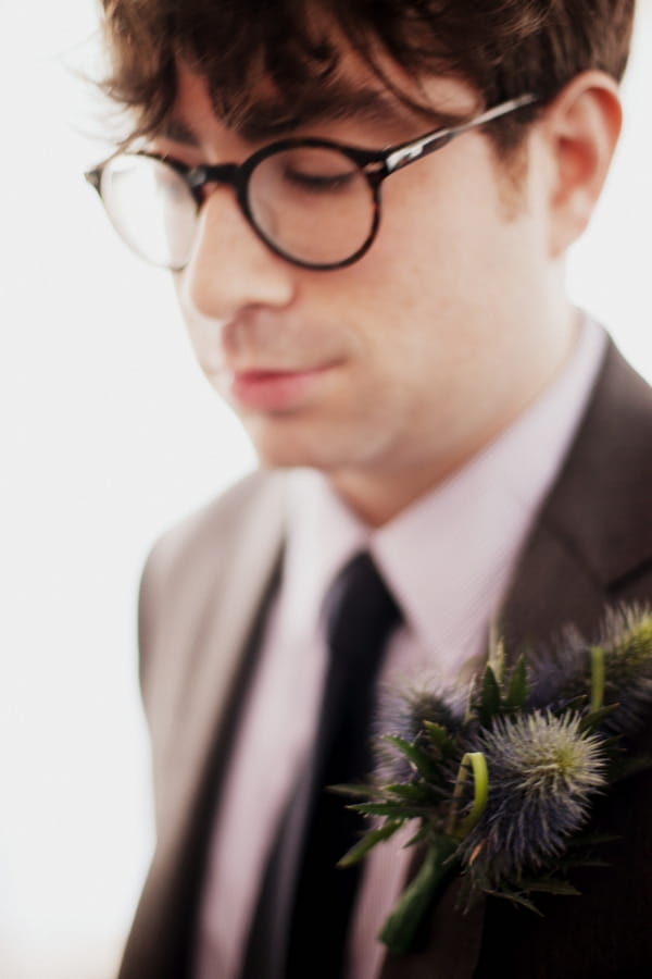 Groom with buttonhole - Picture by Judy Pak Photography