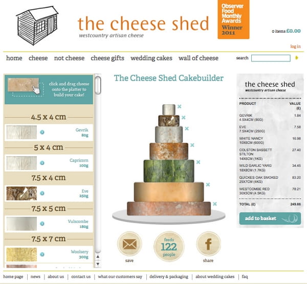 Cheesebuilder on The Cheese Shed