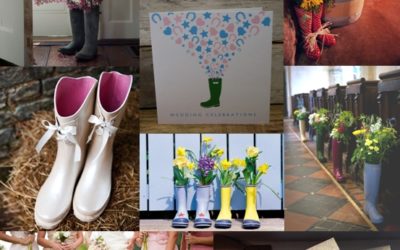 Wellington Boot Wedding Decoration Ideas